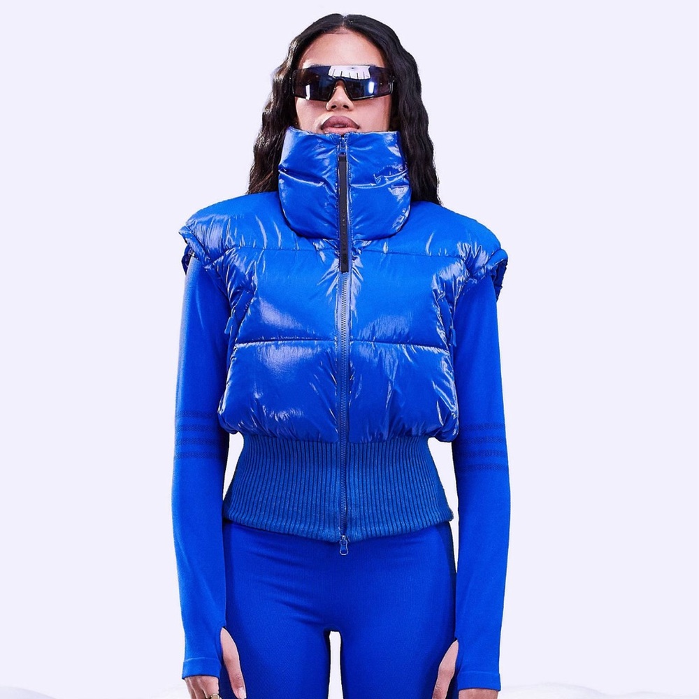 ASOS 4505 ski vest blue size 4